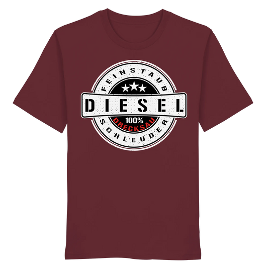 Feinstaub Schleuder Diesel 100% Drecksau Shirt