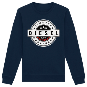 Feinstaub Schleuder Diesel 100% Drecksau Sweatshirt-Sweatshirts-BassBuddys-French Navy-XS-BassBuddys | Shop