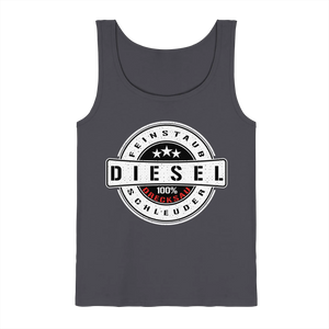 Feinstaub Schleuder Diesel 100% Drecksau Tank-Top-Tank-Tops-BassBuddys-Charcoal-S-BassBuddys | Shop