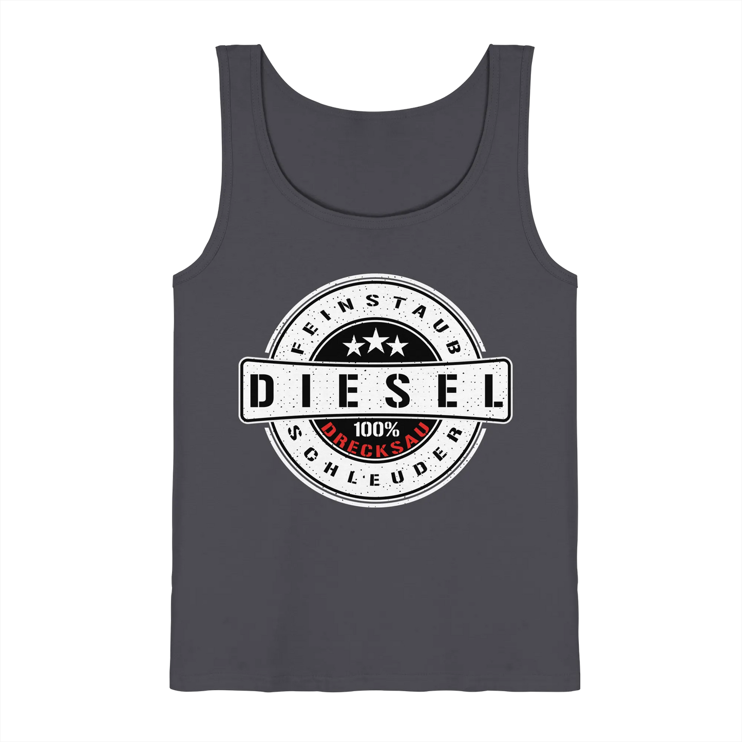 Feinstaub Schleuder Diesel 100% Drecksau Tank-Top