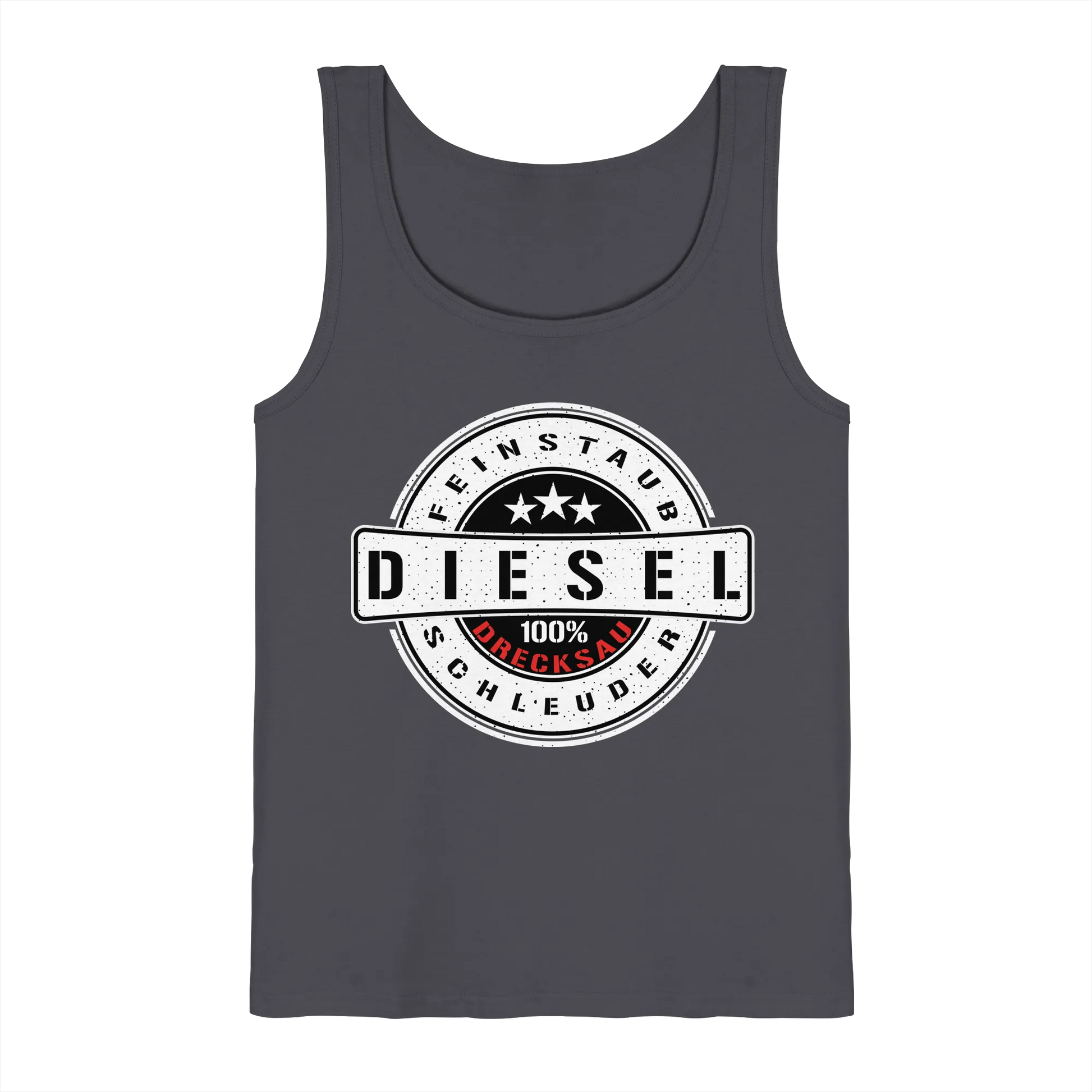 Feinstaub Schleuder Diesel 100% Drecksau Tank-Top