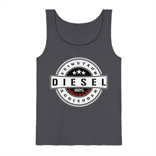 Feinstaub Schleuder Diesel 100% Drecksau Tank-Top