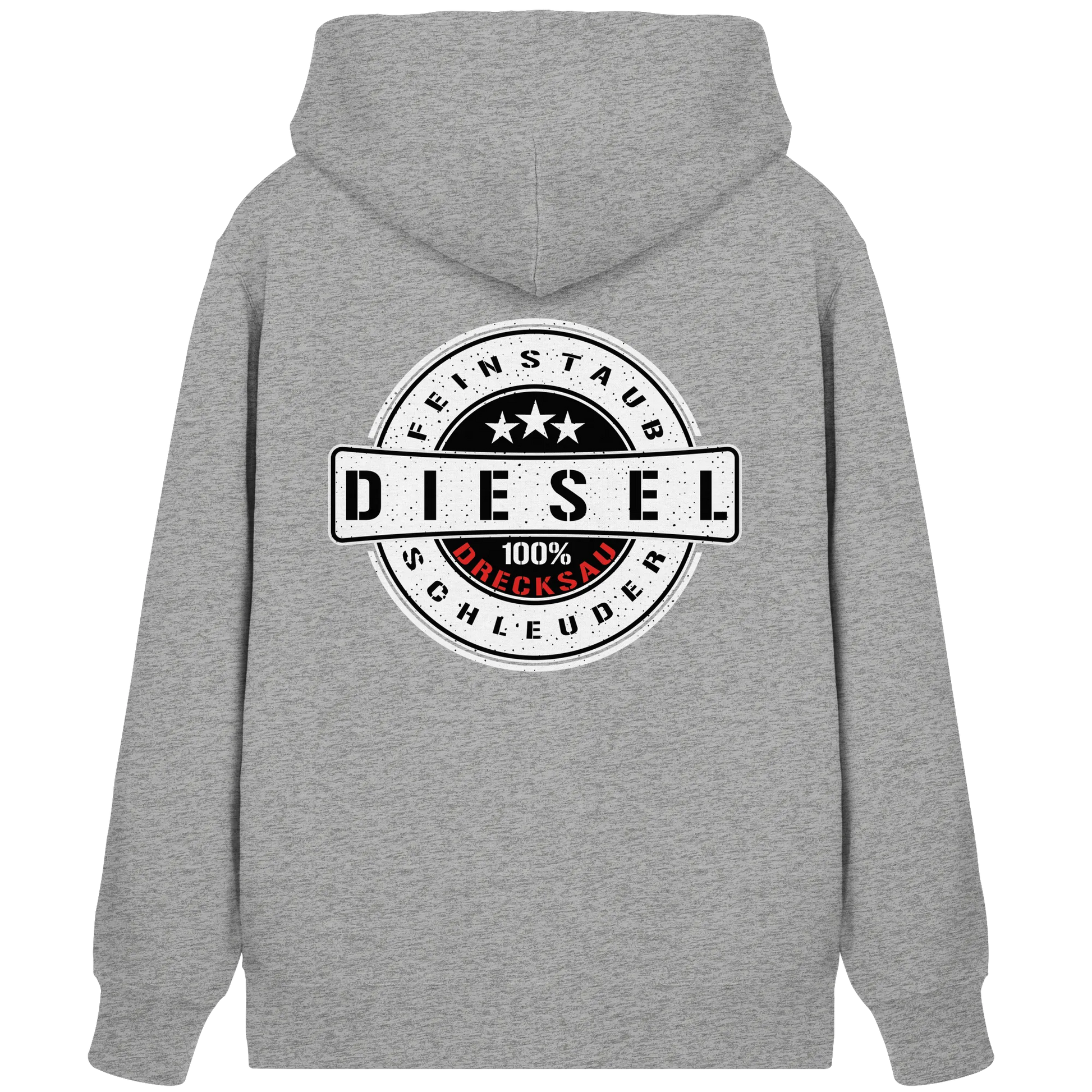 Feinstaub Schleuder Diesel 100% Drecksau Zipper