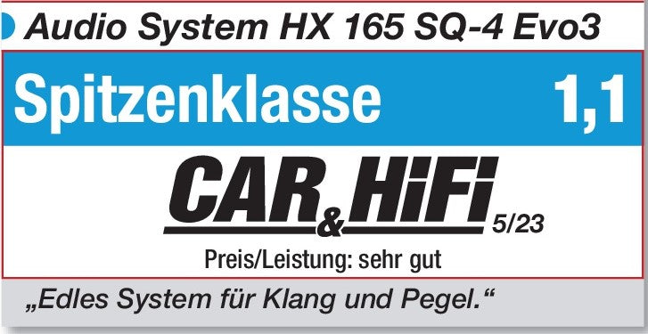 HX165 SQ-4 EVO 3 – Audio System