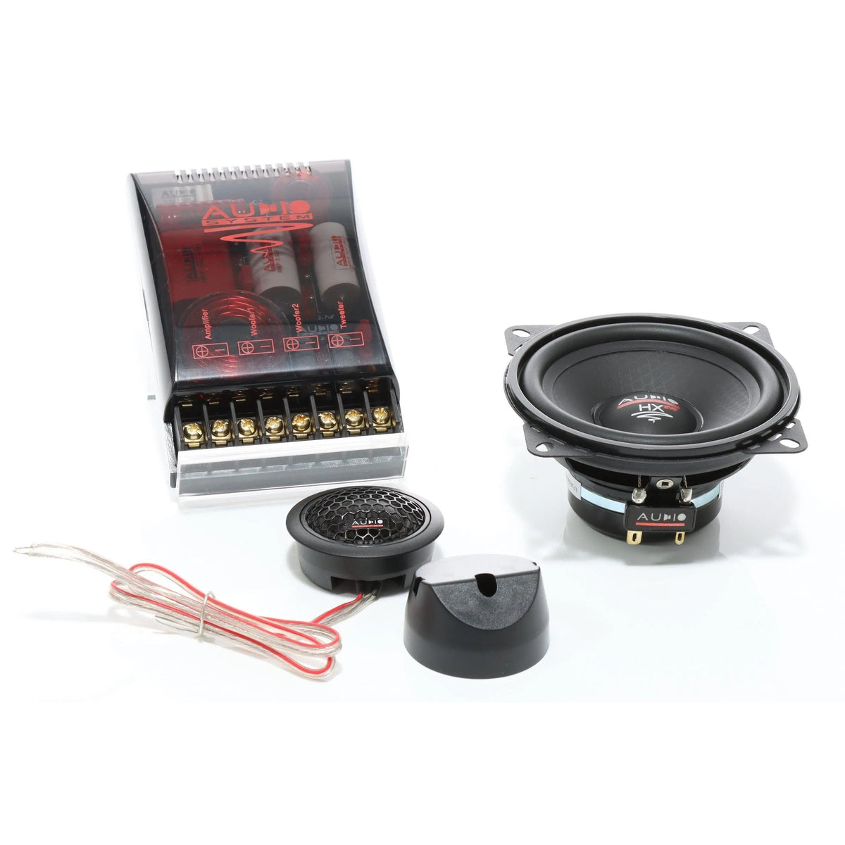 HX100 SQ EVO 3-4 Zoll Lautsprecherset-Audio System-BassBuddys | Shop