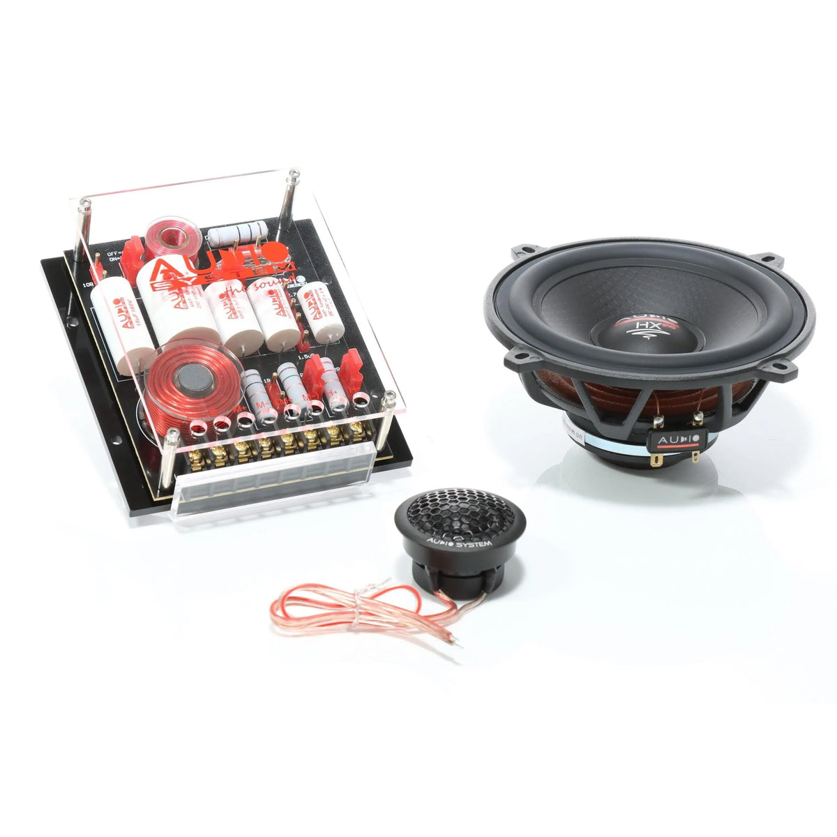 HX130 DUST EVO 3-5 Zoll Lautsprecherset-Audio System-BassBuddys | Shop