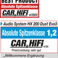 HX200 DUST EVO3 – Audio System