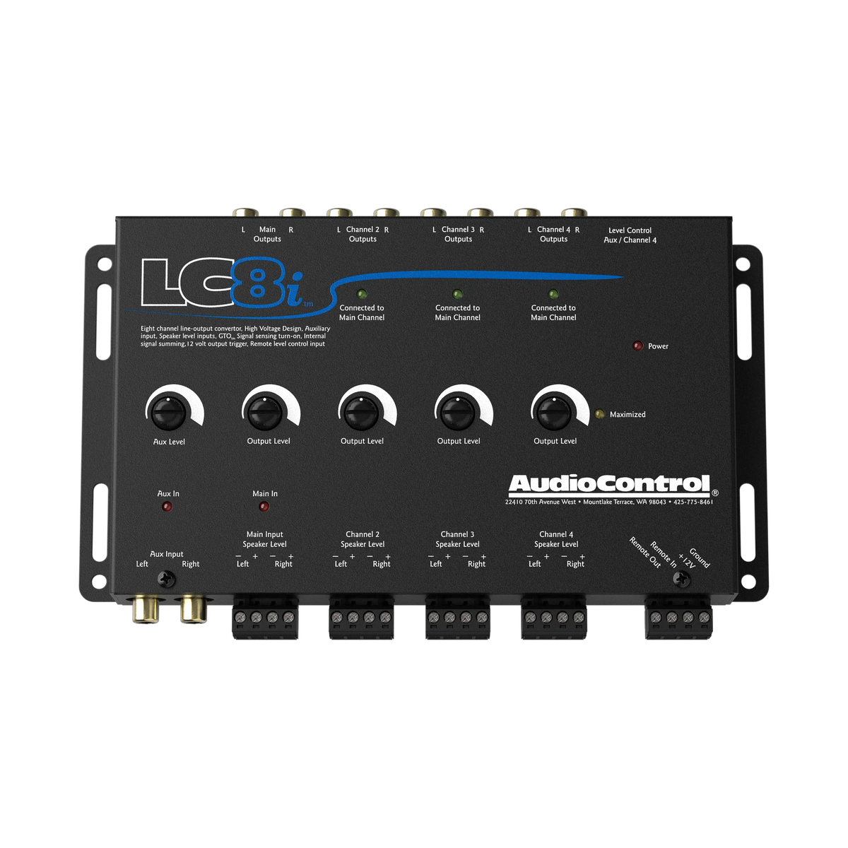 LC8i-High-Low Wandler-Audiocontrol-BassBuddys | Shop