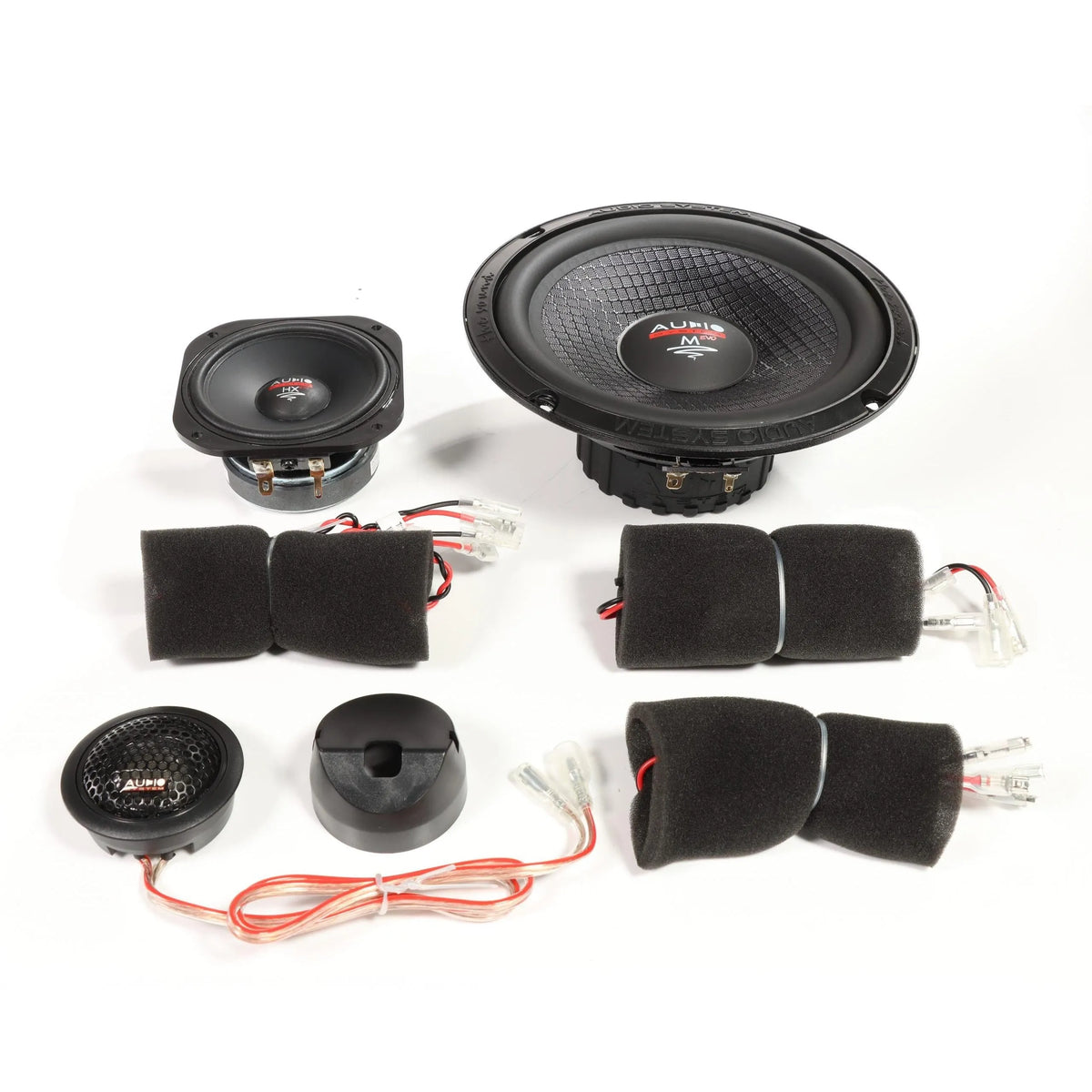 M165/3 EVO3-6,5 Zoll Lautsprecherset-Audio System-BassBuddys | Shop