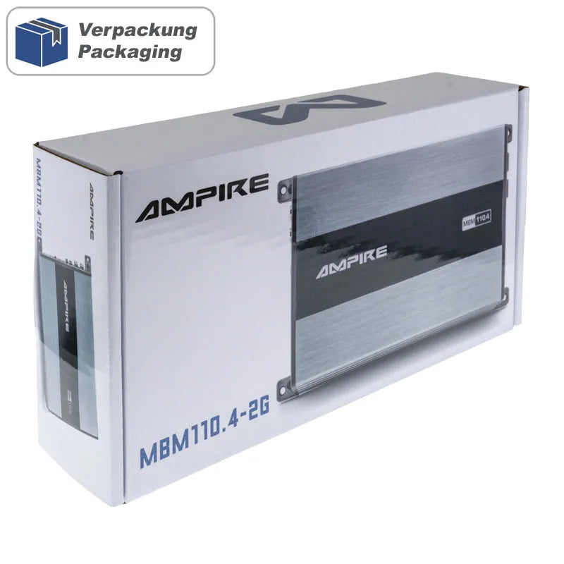 MBM4.100-4 Kanal Verstärker-Ampire-BassBuddys | Shop