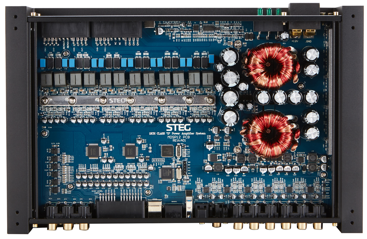 STEG MDSP-12 – 12 Kanal DSP Verstärker – Ansicht 7