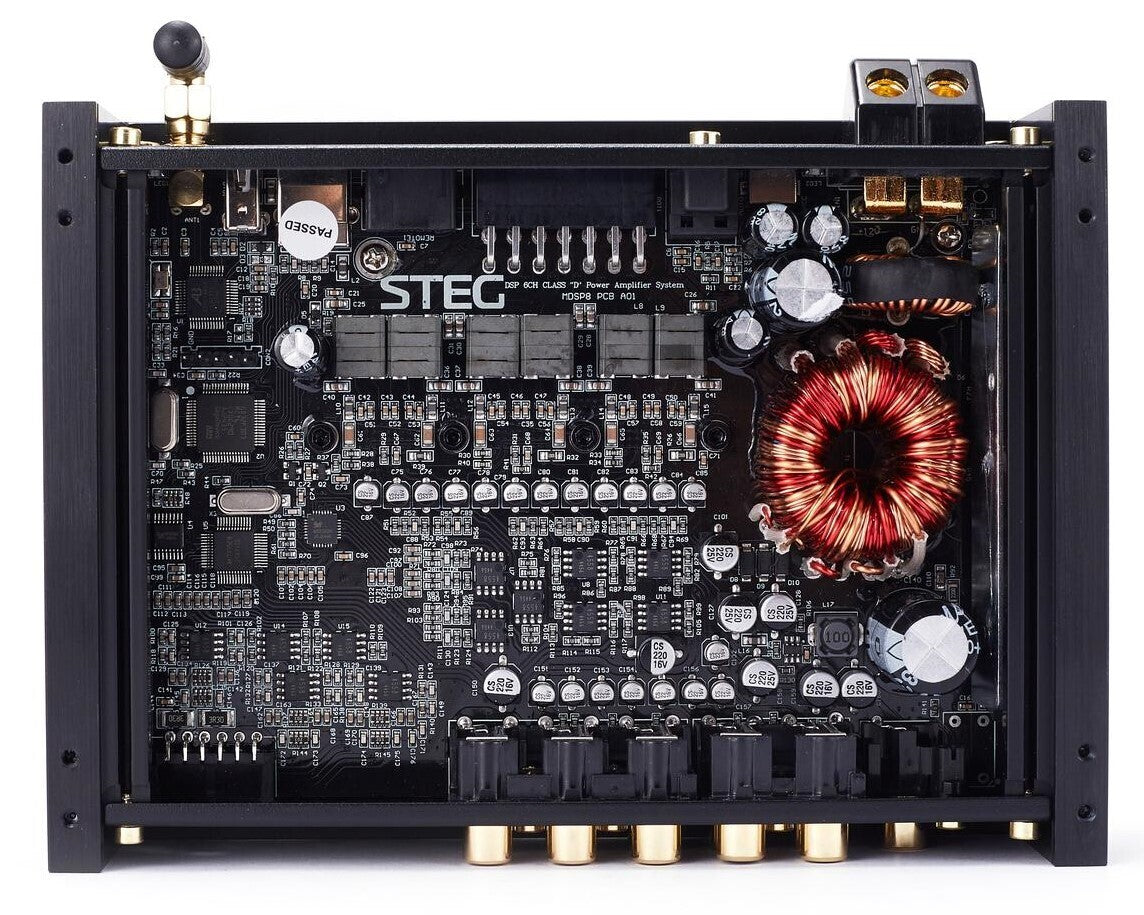 STEG MDSP8 – 6 Kanal DSP Verstärker – Ansicht 3