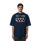 Mein Herz schlägt 1-5-3-6-2-4 Oversize Shirt-Unisex-Shirts-BassBuddys-French Navy-XS-BassBuddys | Shop