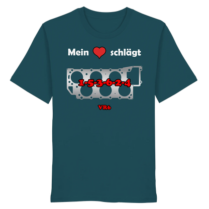 Mein Herz schlägt 1-5-3-6-2-4 Shirt