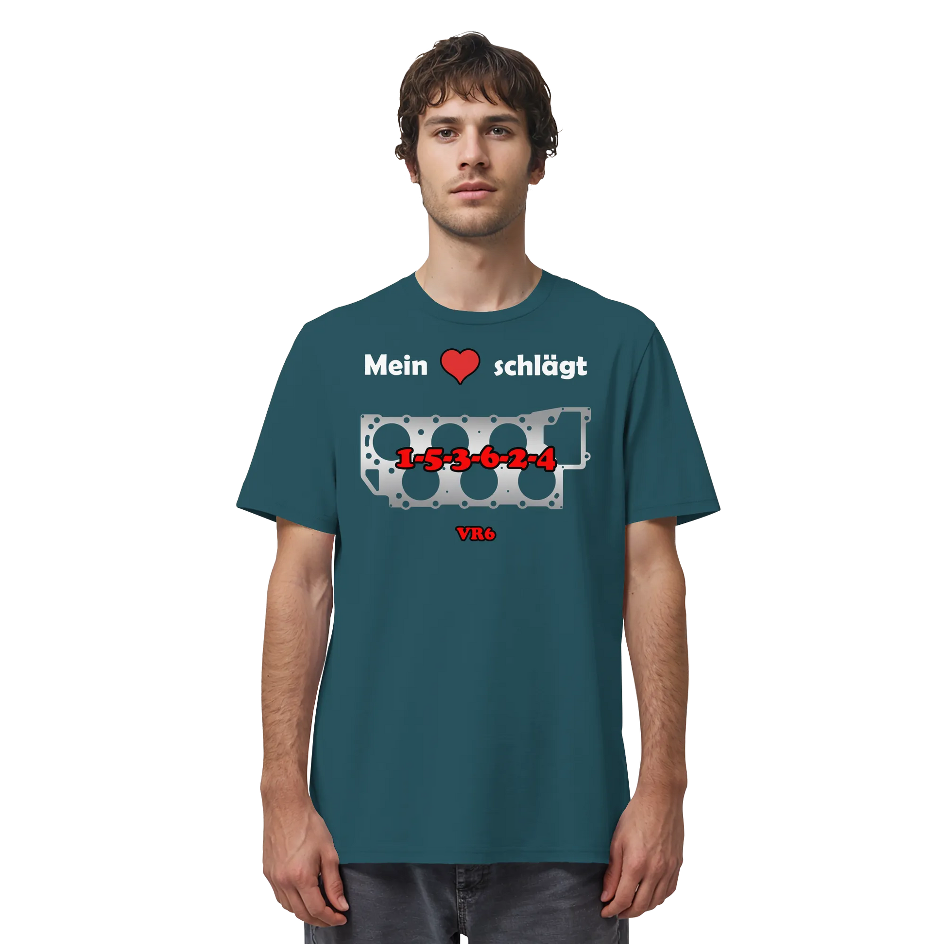 Mein Herz schlägt 1-5-3-6-2-4 Shirt