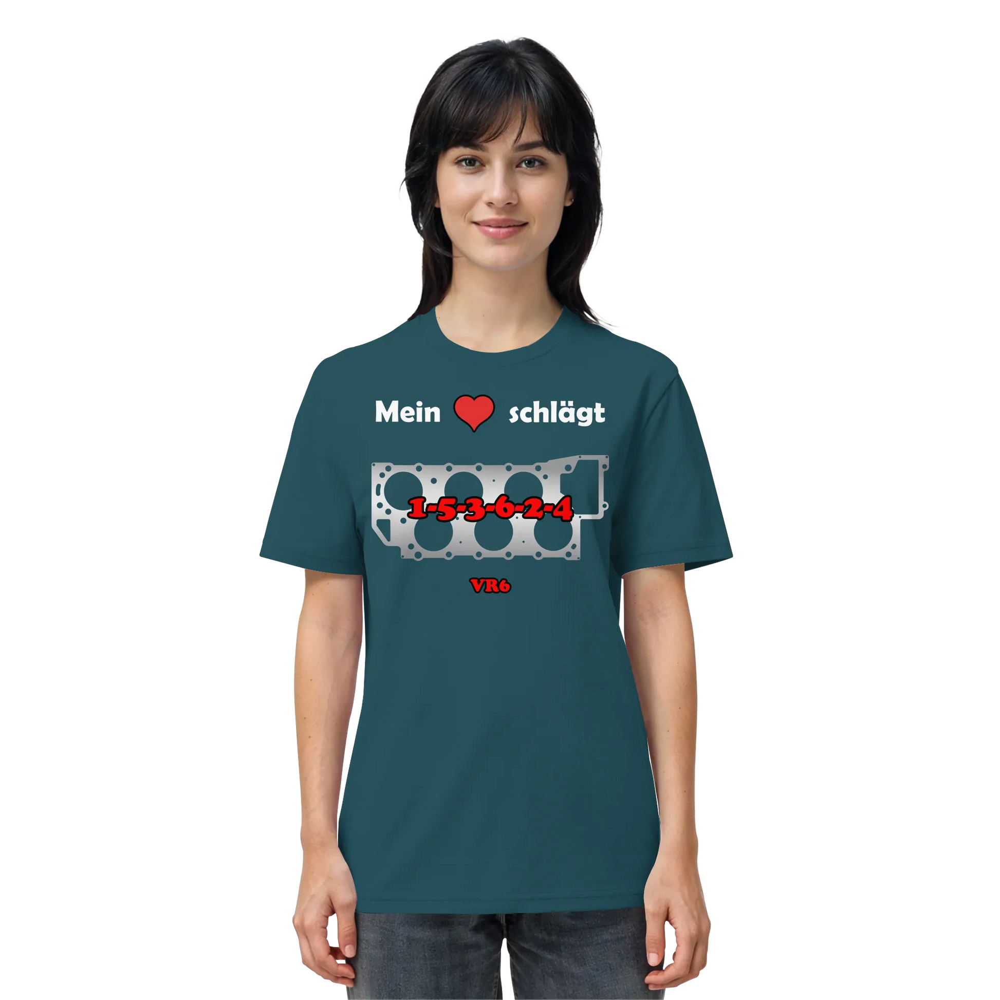 Mein Herz schlägt 1-5-3-6-2-4 Shirt