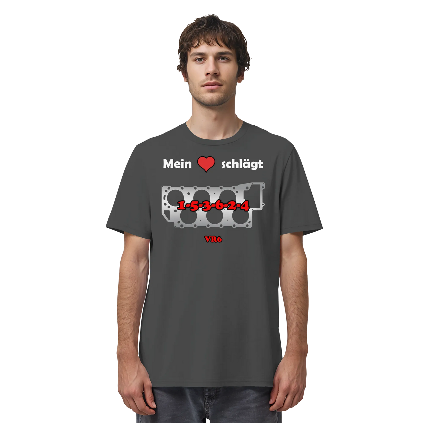 Mein Herz schlägt 1-5-3-6-2-4 Shirt