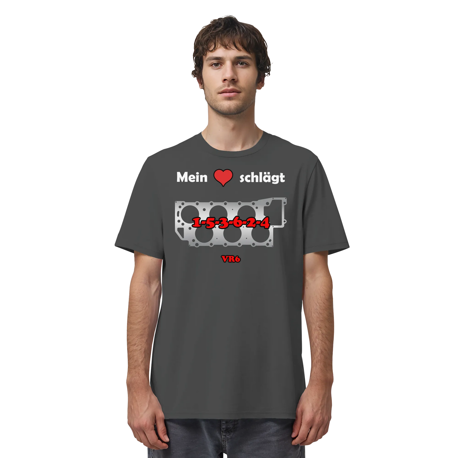 Mein Herz schlägt 1-5-3-6-2-4 Shirt