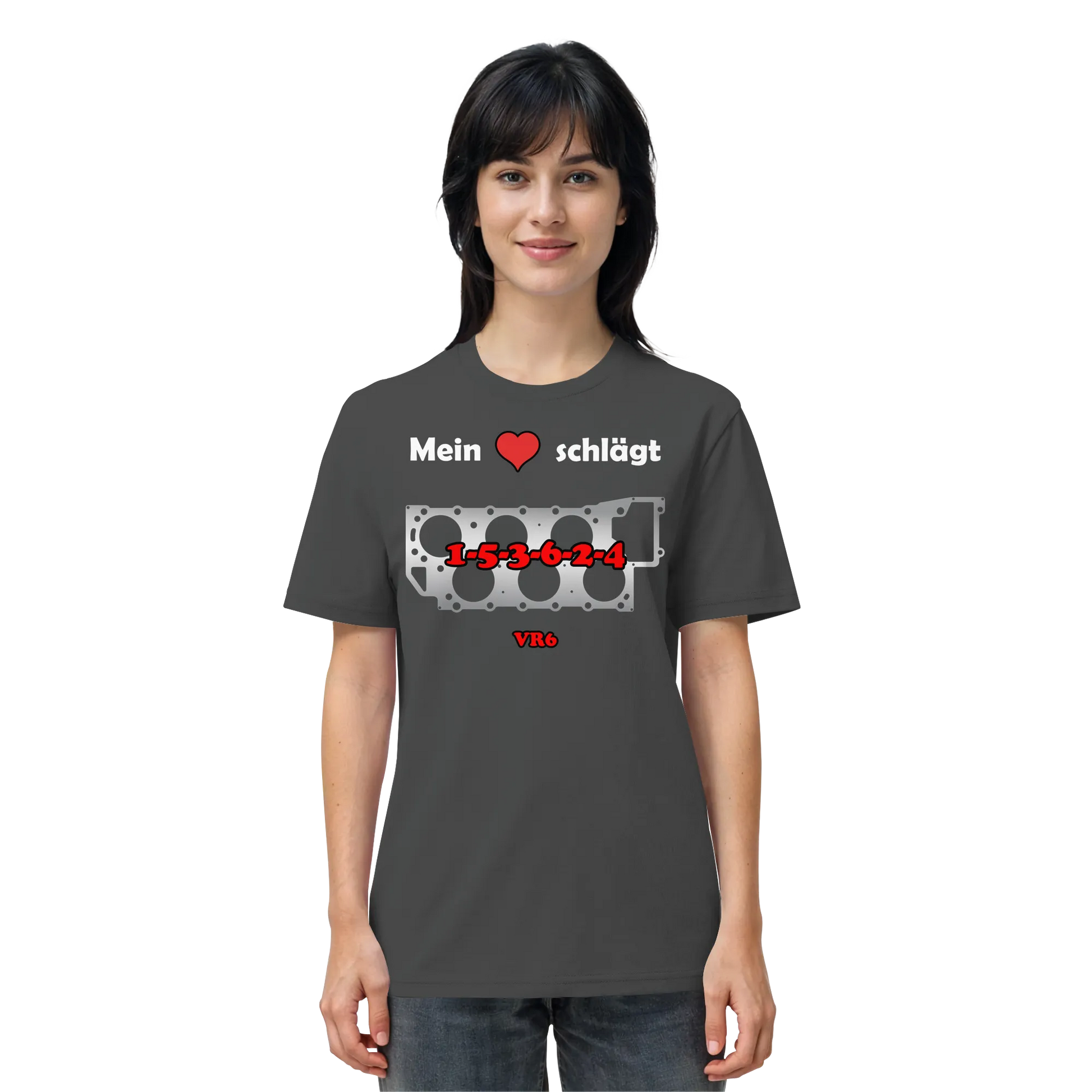 Mein Herz schlägt 1-5-3-6-2-4 Shirt