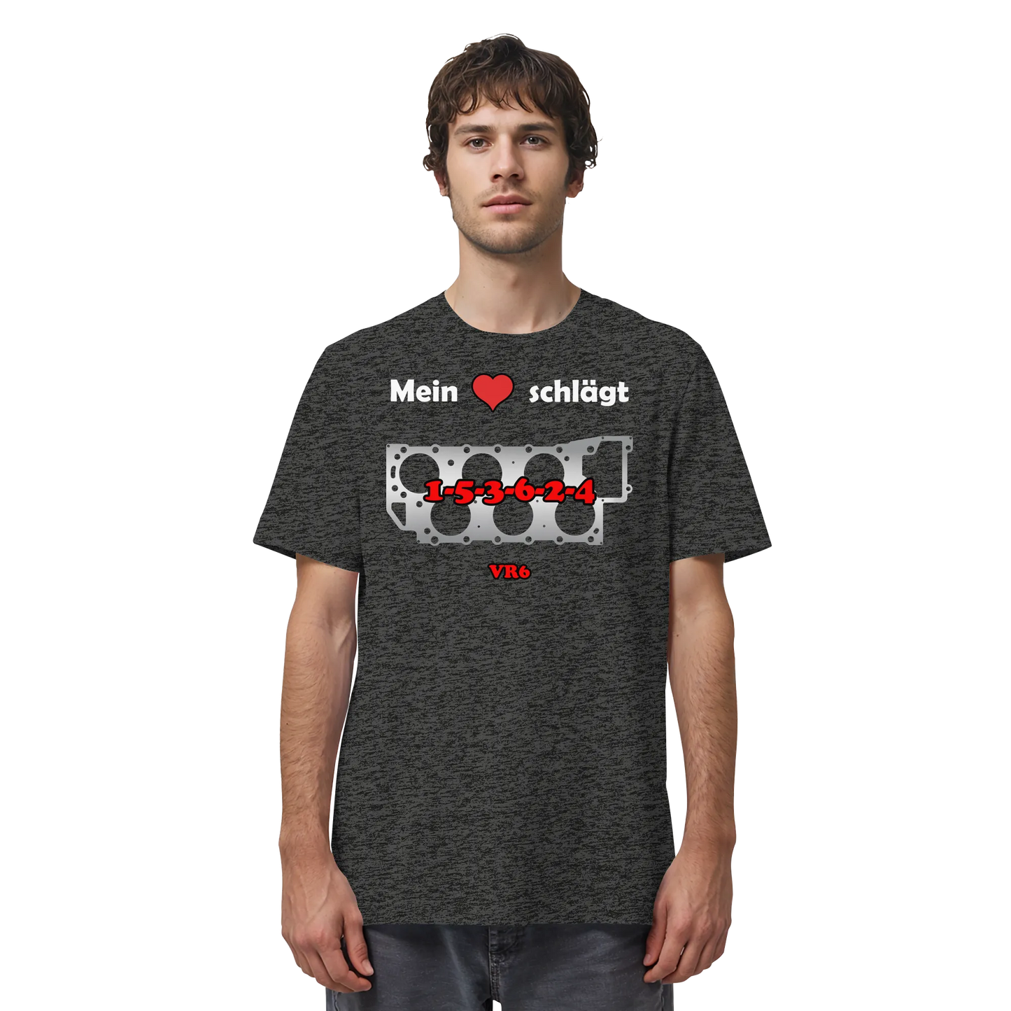 Mein Herz schlägt 1-5-3-6-2-4 Shirt