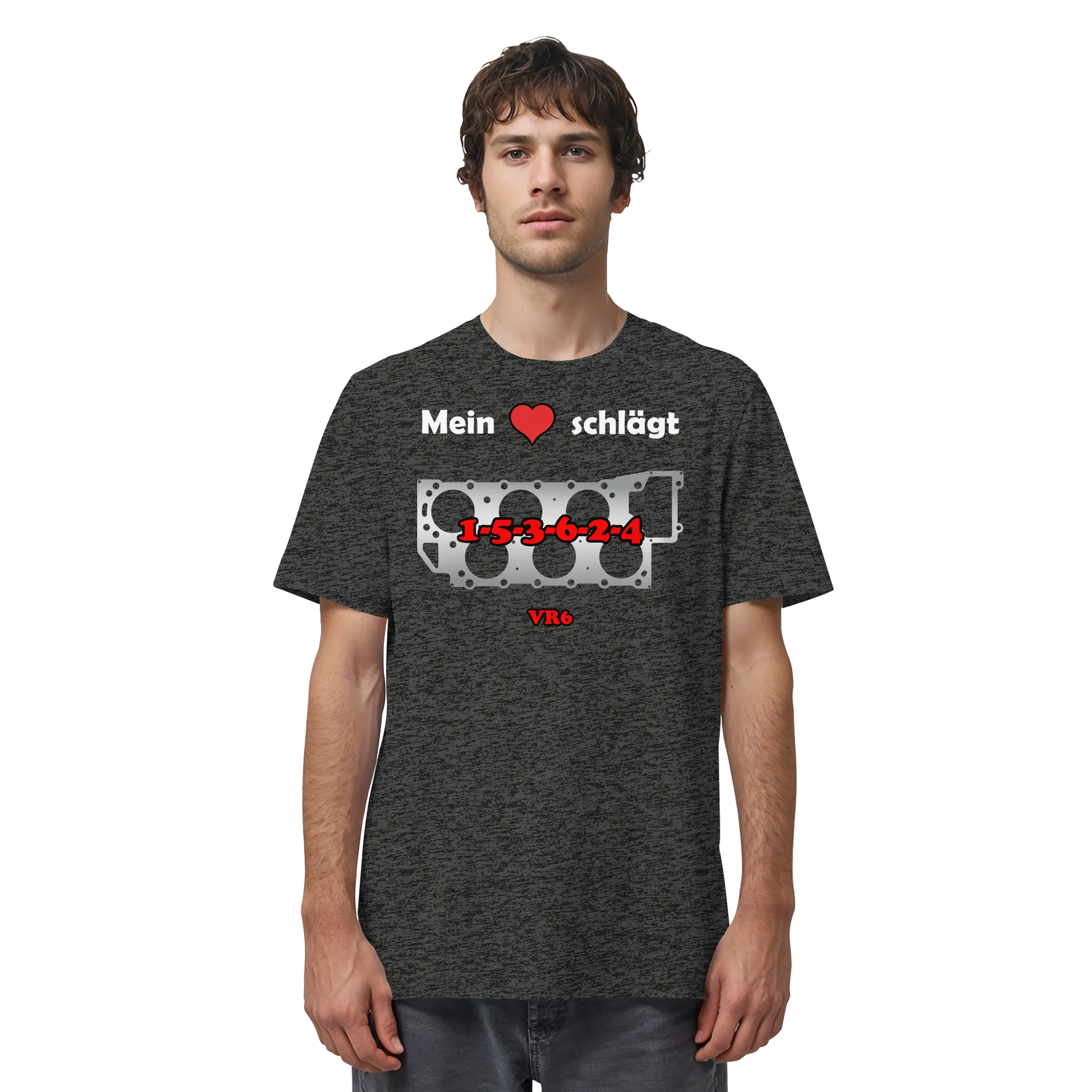 Mein Herz schlägt 1-5-3-6-2-4 Shirt