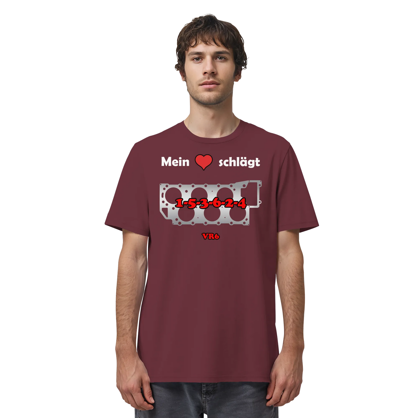 Mein Herz schlägt 1-5-3-6-2-4 Shirt