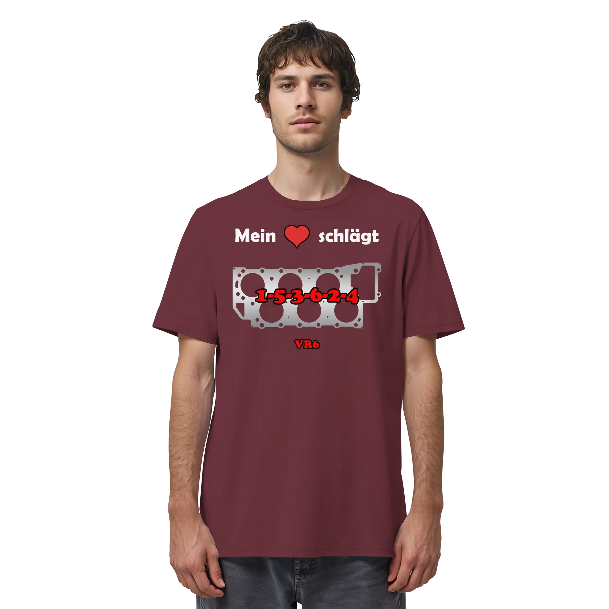Mein Herz schlägt 1-5-3-6-2-4 Shirt