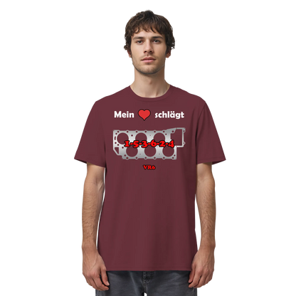 Mein Herz schlägt 1-5-3-6-2-4 Shirt