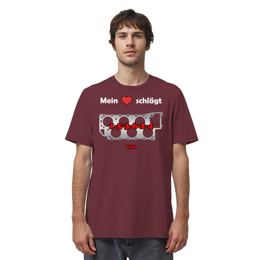 Mein Herz schlägt 1-5-3-6-2-4 Shirt