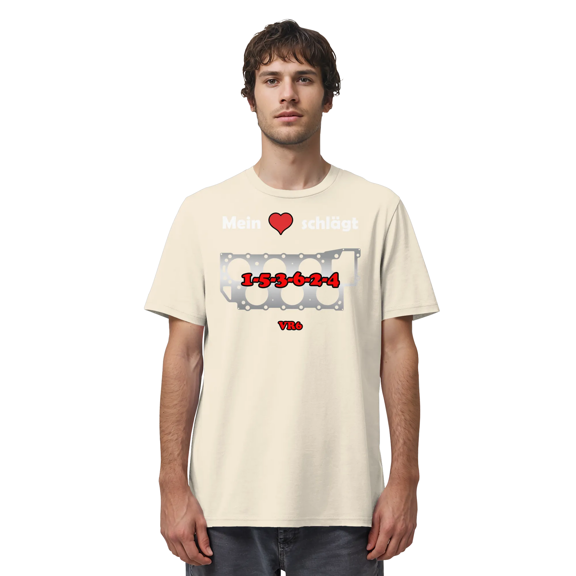 Mein Herz schlägt 1-5-3-6-2-4 Shirt