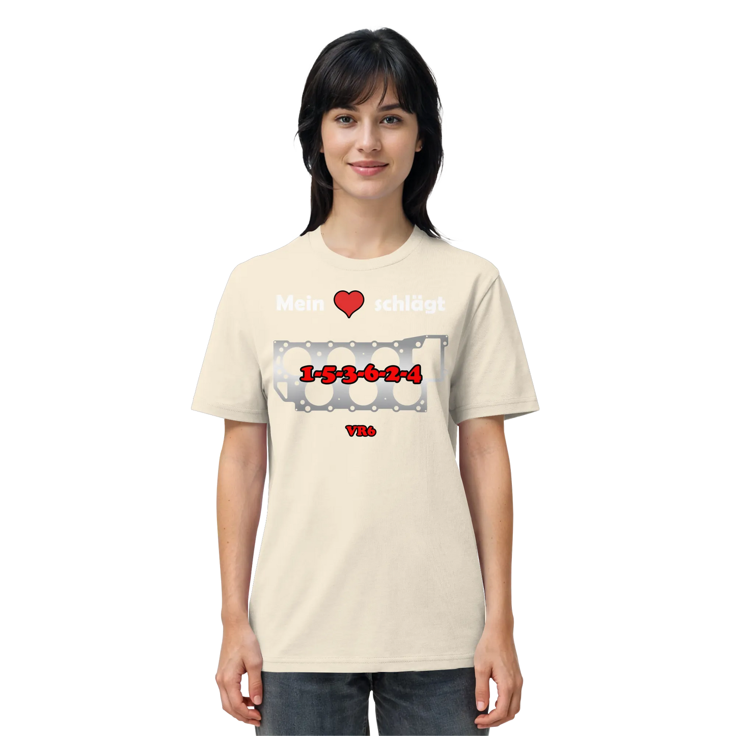 Mein Herz schlägt 1-5-3-6-2-4 Shirt