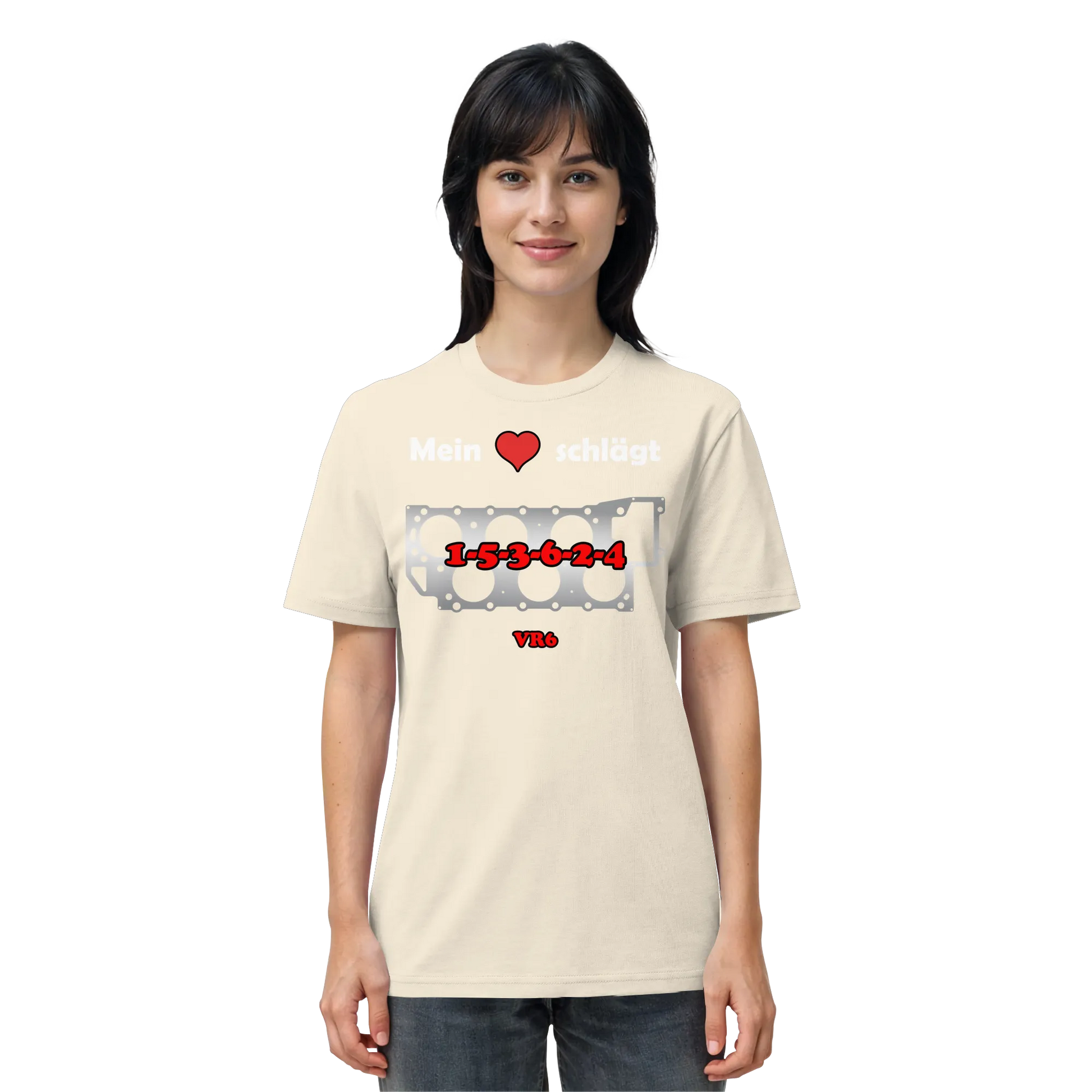 Mein Herz schlägt 1-5-3-6-2-4 Shirt