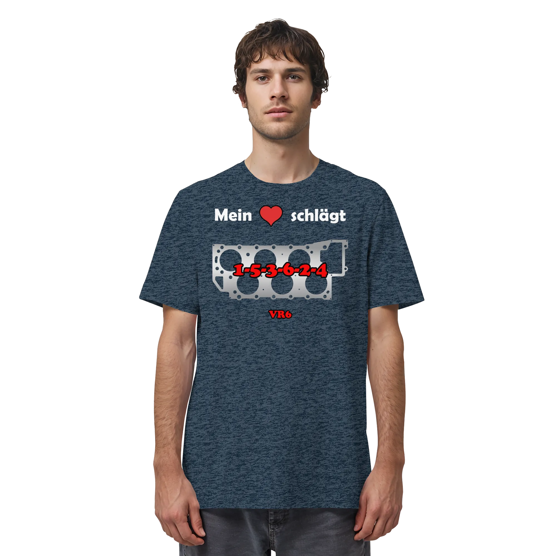 Mein Herz schlägt 1-5-3-6-2-4 Shirt