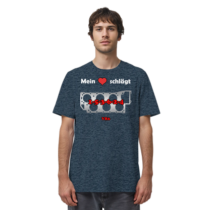 Mein Herz schlägt 1-5-3-6-2-4 Shirt