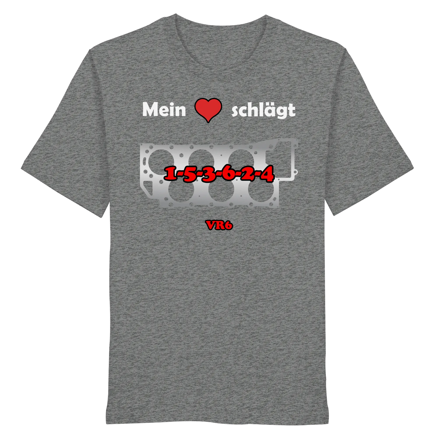 Mein Herz schlägt 1-5-3-6-2-4 Shirt