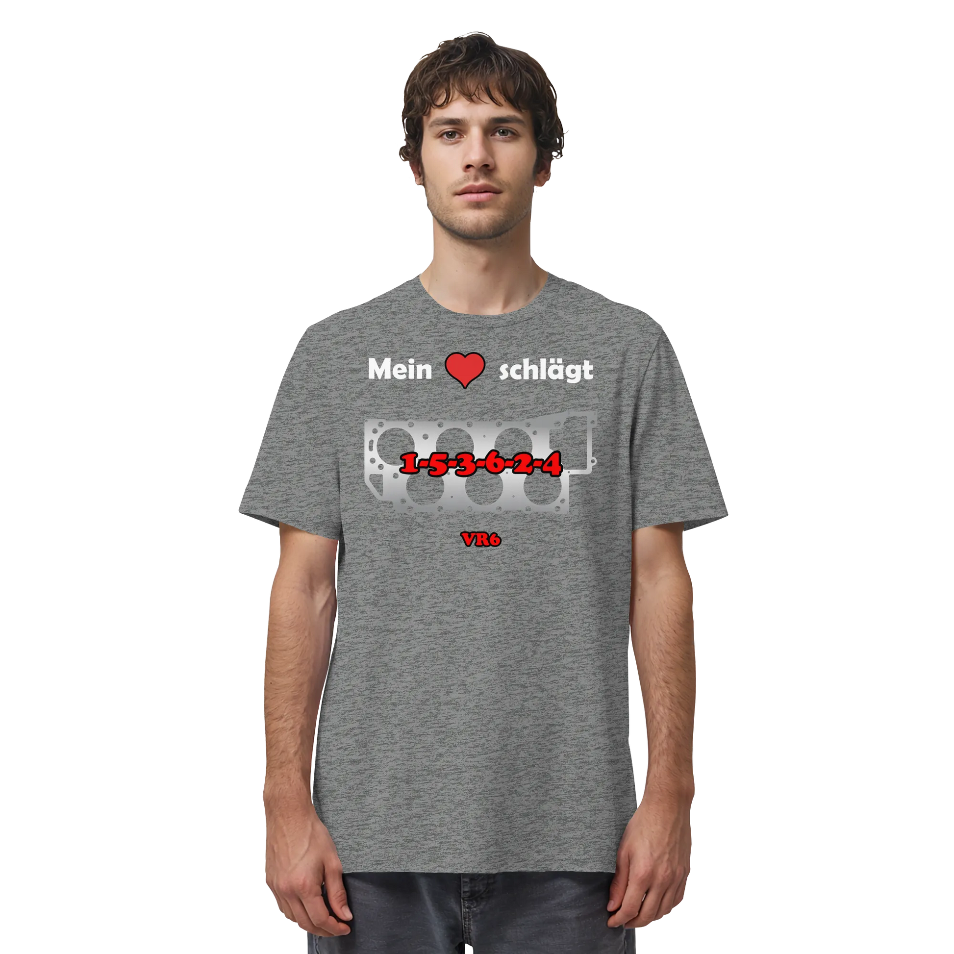 Mein Herz schlägt 1-5-3-6-2-4 Shirt