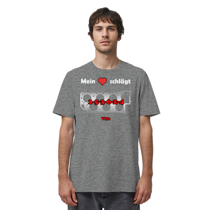 Mein Herz schlägt 1-5-3-6-2-4 Shirt