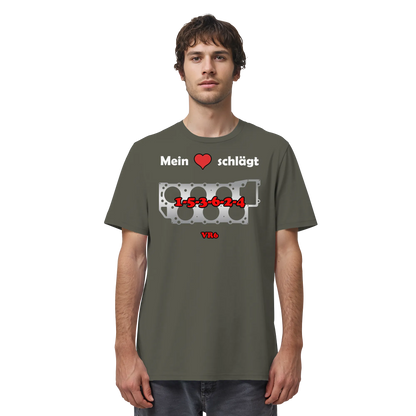 Mein Herz schlägt 1-5-3-6-2-4 Shirt
