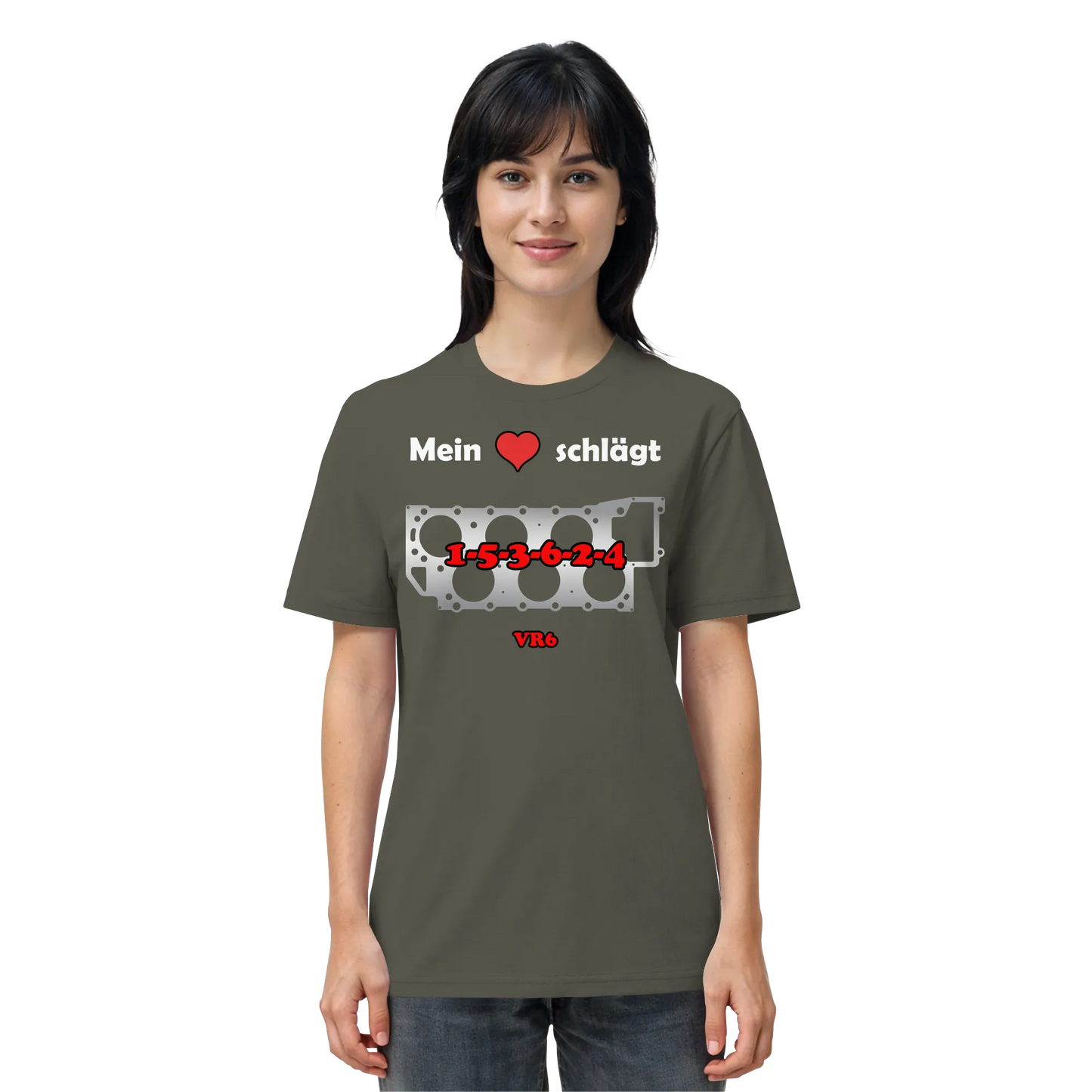 Mein Herz schlägt 1-5-3-6-2-4 Shirt