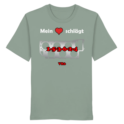 Mein Herz schlägt 1-5-3-6-2-4 Shirt
