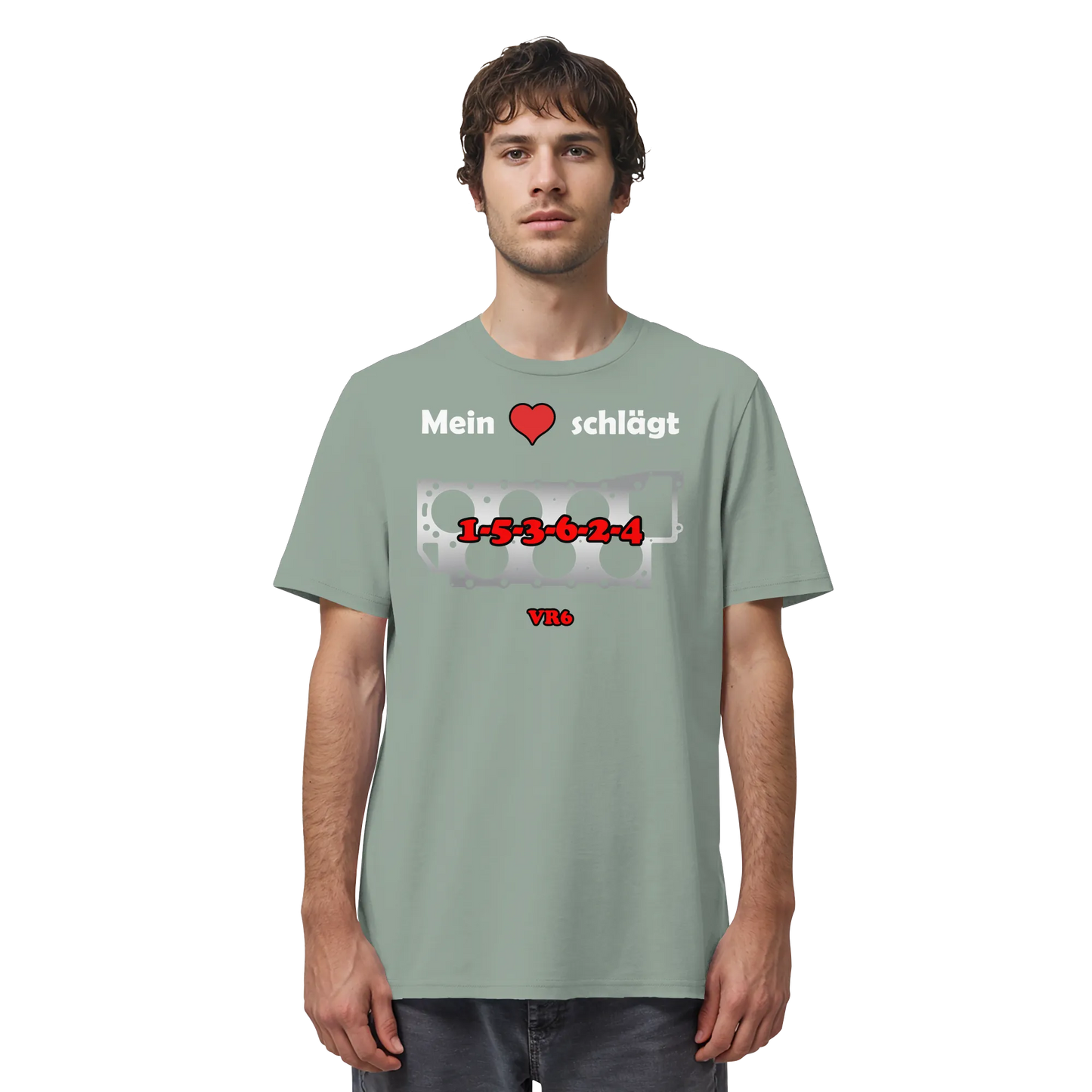 Mein Herz schlägt 1-5-3-6-2-4 Shirt