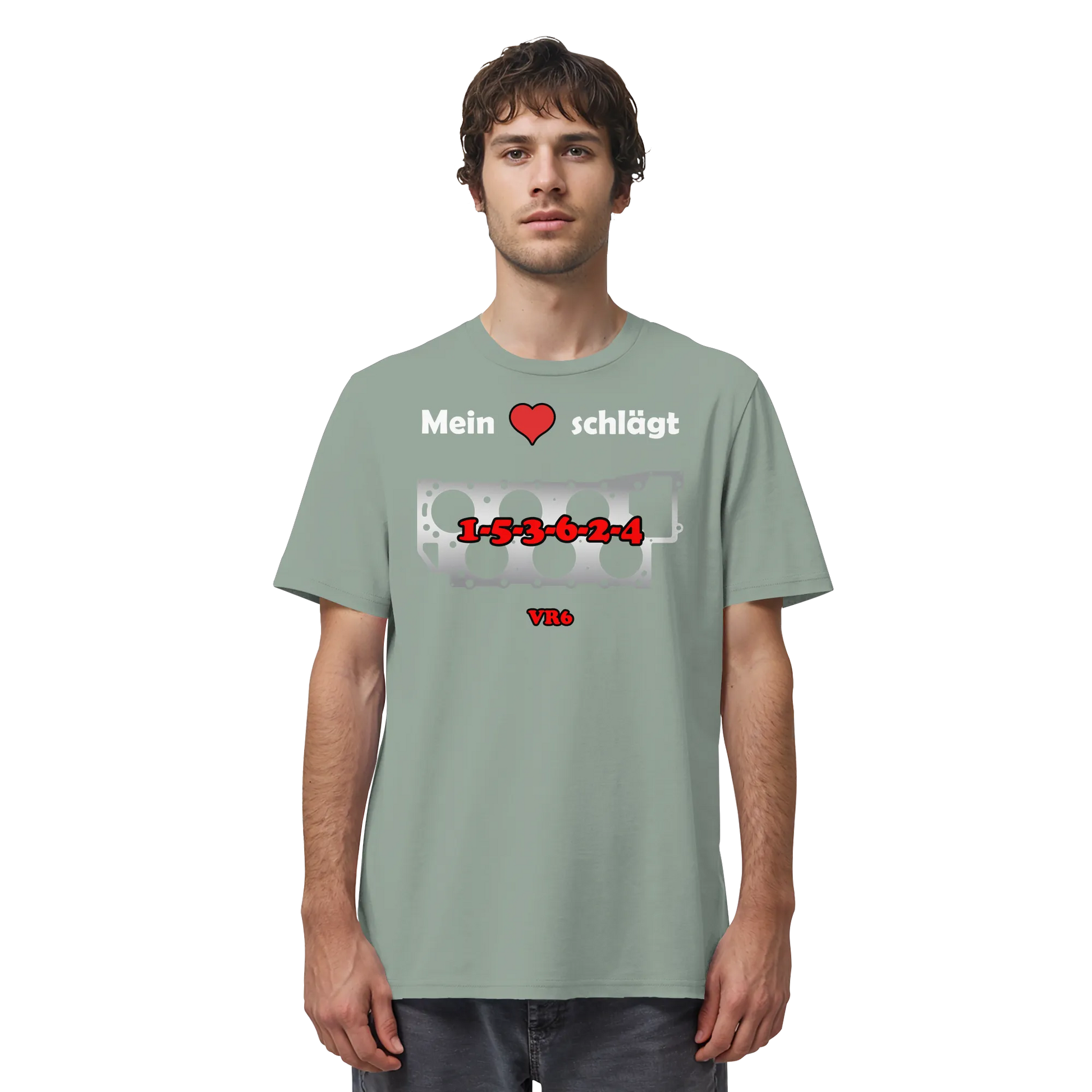Mein Herz schlägt 1-5-3-6-2-4 Shirt