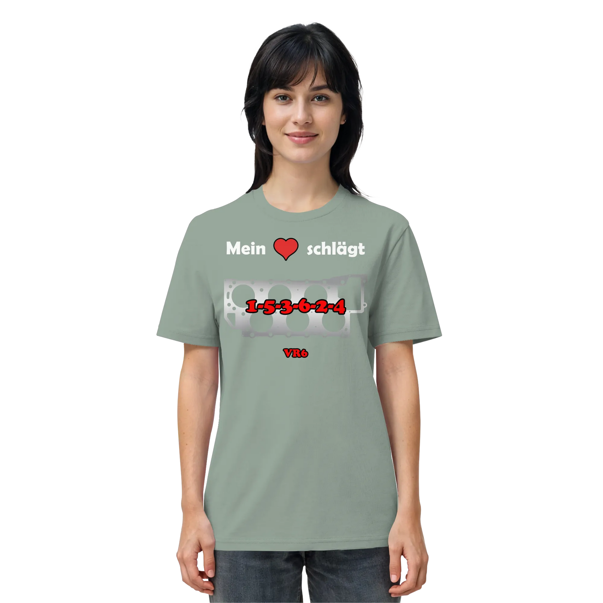 Mein Herz schlägt 1-5-3-6-2-4 Shirt