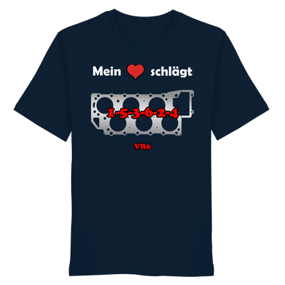 Mein Herz schlägt 1-5-3-6-2-4 Shirt