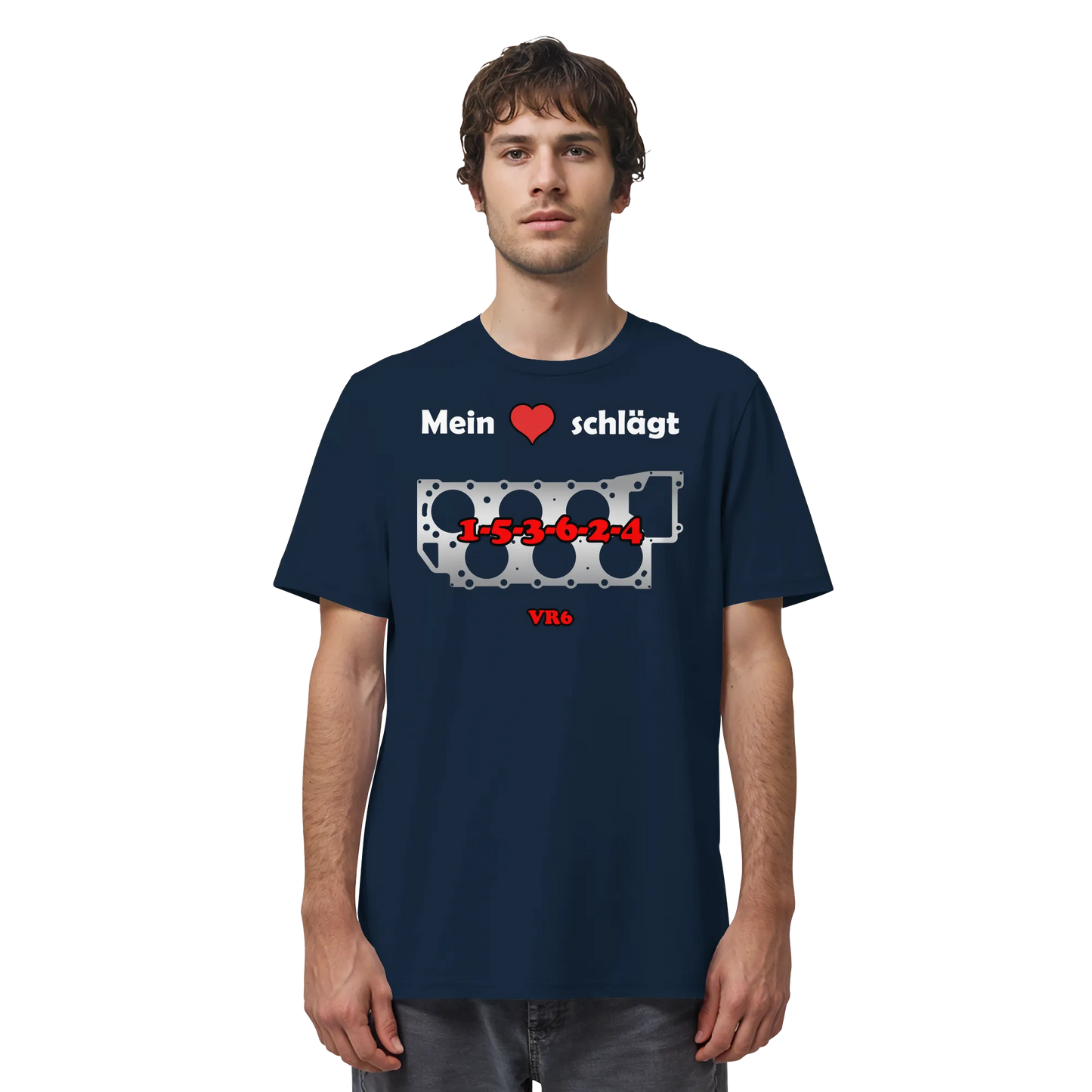 Mein Herz schlägt 1-5-3-6-2-4 Shirt