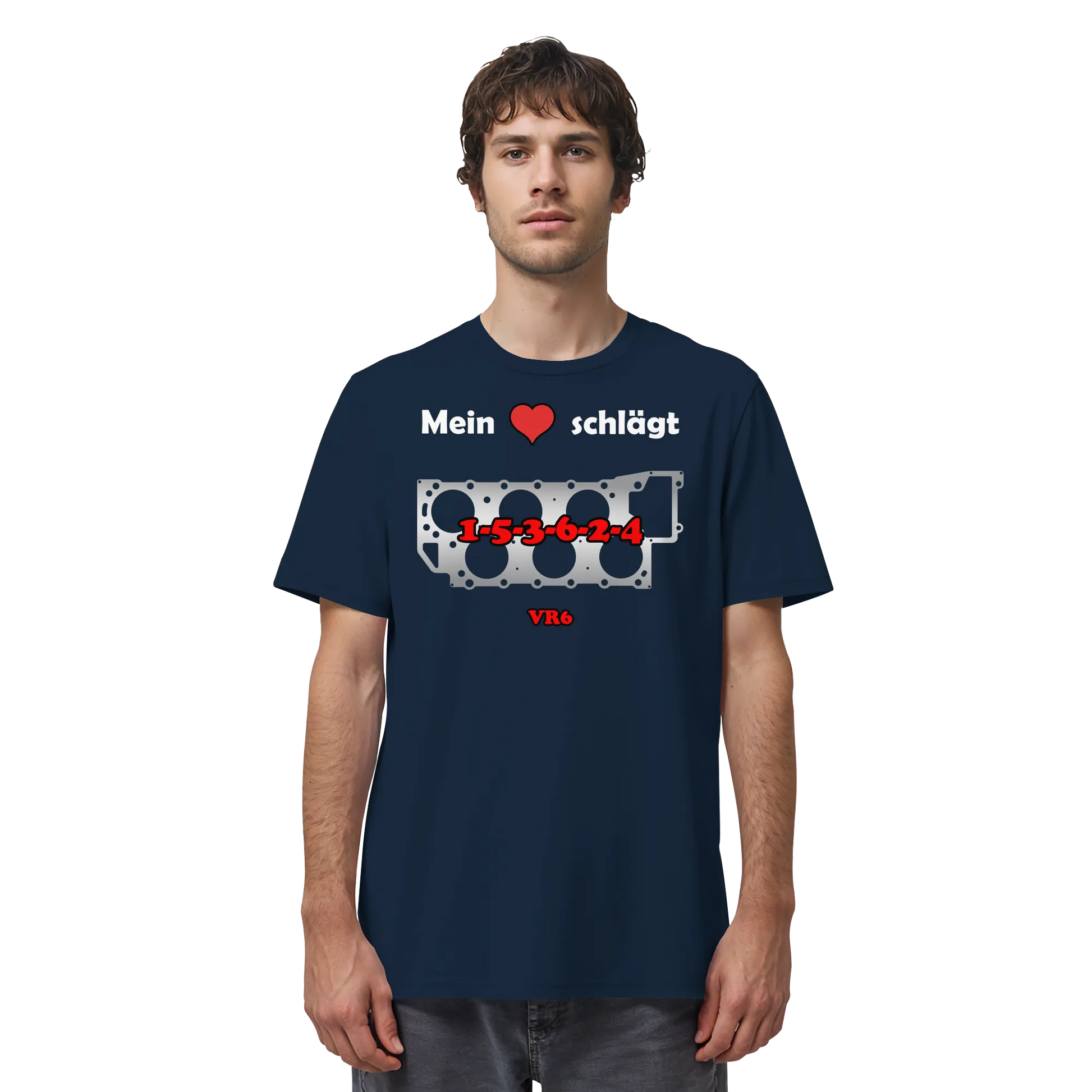 Mein Herz schlägt 1-5-3-6-2-4 Shirt