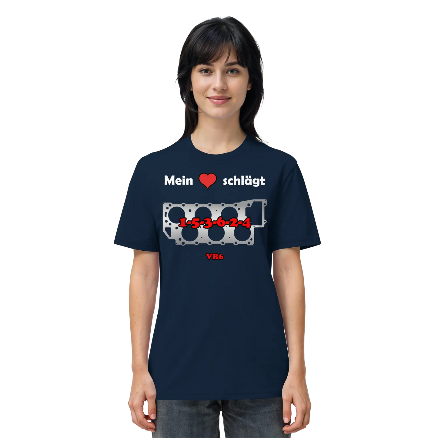 Mein Herz schlägt 1-5-3-6-2-4 Shirt