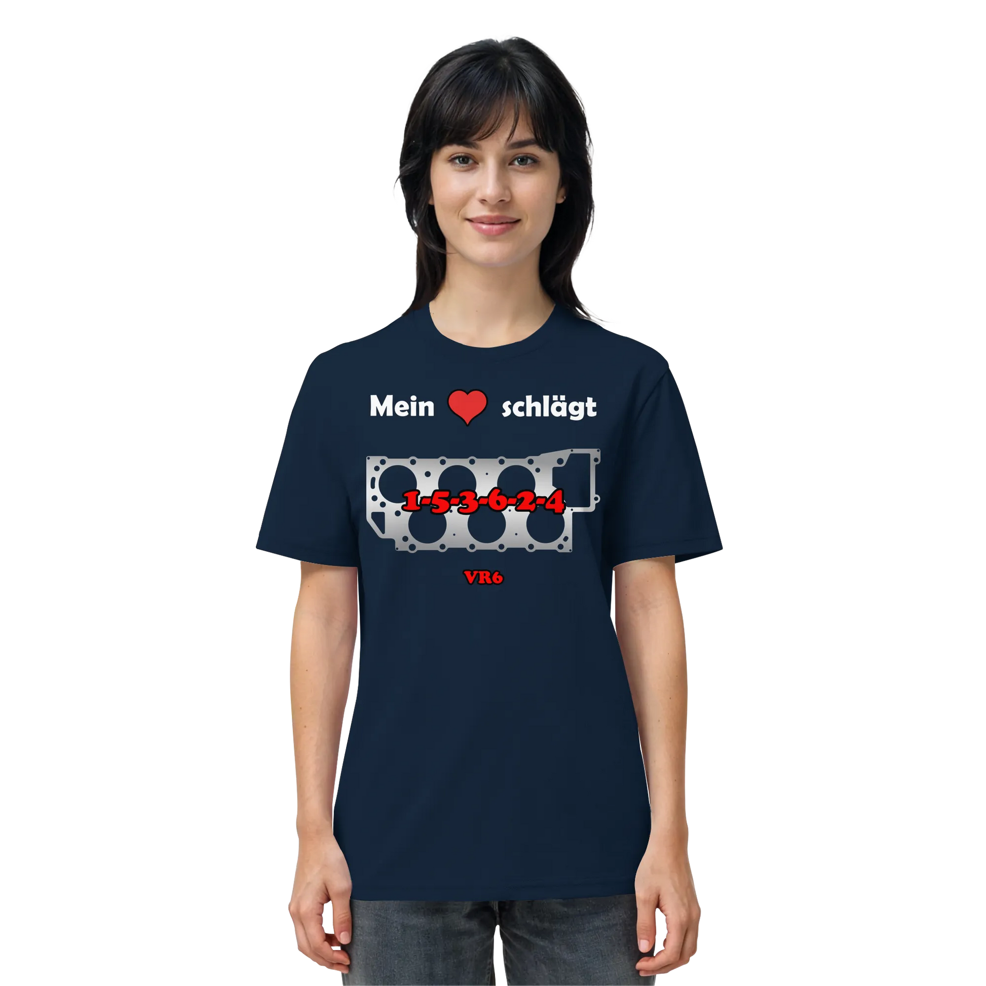 Mein Herz schlägt 1-5-3-6-2-4 Shirt