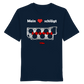 Mein Herz schlägt 1-5-3-6-2-4 Shirt-Unisex-Shirts-BassBuddys-French Navy-XS-BassBuddys | Shop
