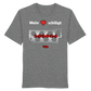 Mein Herz schlägt 1-5-3-6-2-4 Shirt-Unisex-Shirts-BassBuddys-Mid Heather Grey-XS-BassBuddys | Shop